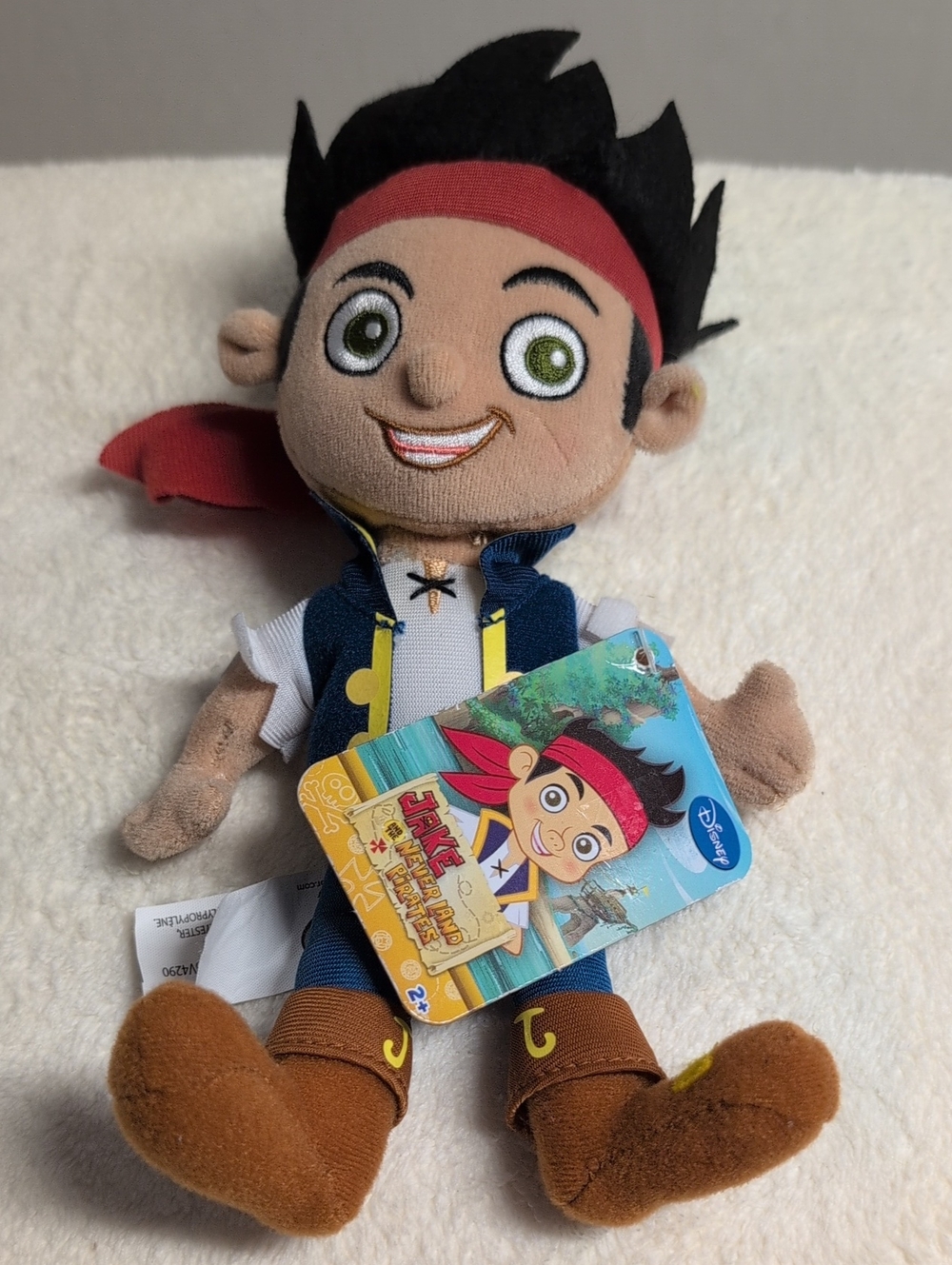 🌈5/$20🌈Bundle 😍Disney Jake Pirate Plush - Brown, Red, Black & Blue
